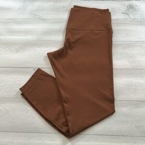 NWOT‎ Lululemon Align Ribbed High-Rise Pant 25” Size 12 Roasted Brown